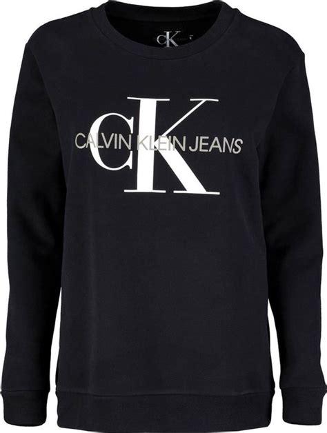 zwarte calvin klein trui dames|calvin klein jeans dames.